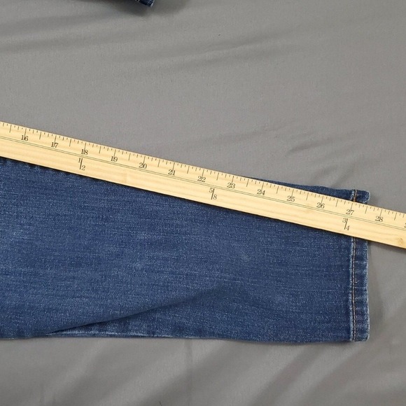 Banana Republic Skinny Fit Medium Wash Jeans Women Size 30 10 Stretch - Picture 5 of 11